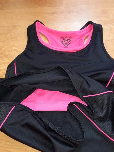 Športový top s bustierom 2v1, f&f,164