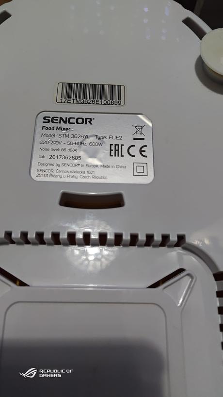 Kuchyňský robot sencor stm 3626yl, sencor