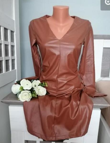 Koženkové šaty, gate,s