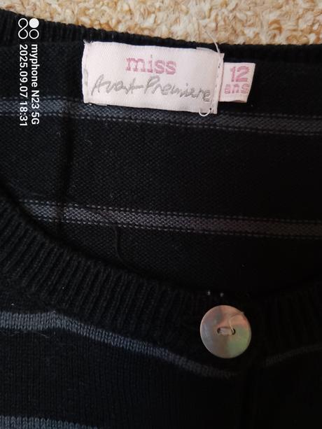 Šaty zn."miss" vel."12", 152