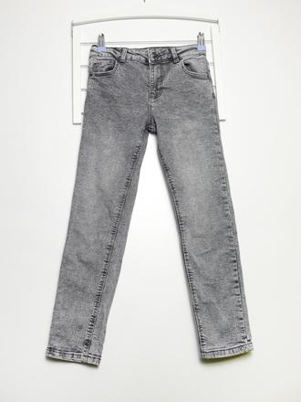 Šedé džíny, primark,134