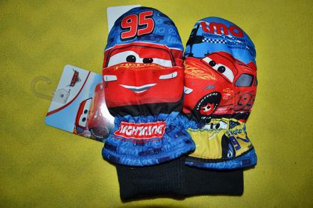 Šusťákové rukavice palčáky cars disney,104-122, disney,104 / 110 / 116 / 122