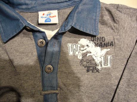 Chlapecké triko dl. ruk. topolino 128 s límečkem, topolino,128