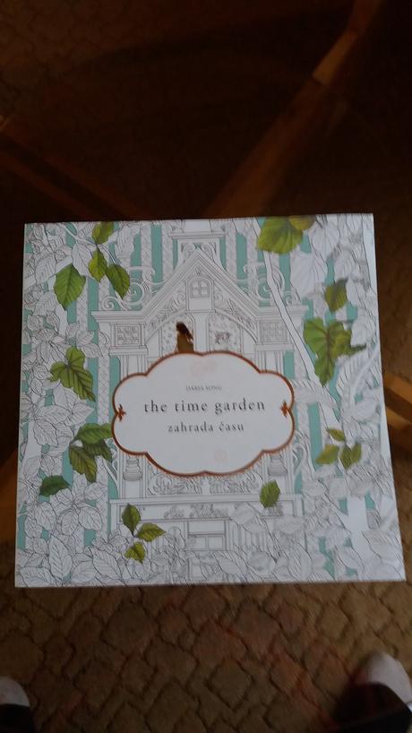 Omalovánky zahrada času, 