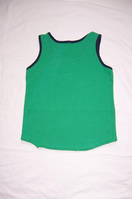 Bavlněné tílko bez rukávů, 128