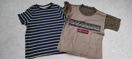 Set bavlněných triček vel. 110/116, 110