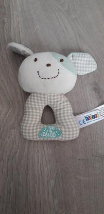 510 - plyšový chrastící pejsek,