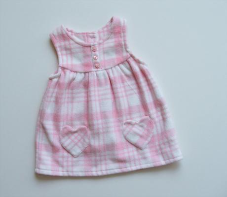 P330 flís růžové šatičky vel. 62, george,62