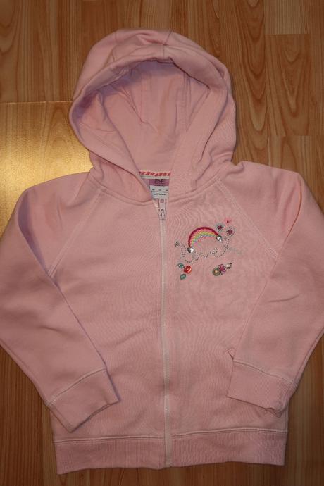 Růžová mikina, f&f,116