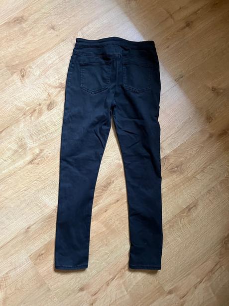 Černé džíny rifle h&m, h&m,146