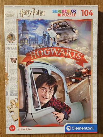 Puzzle harry potter, 104 dílků, clementoni, 6+, 
