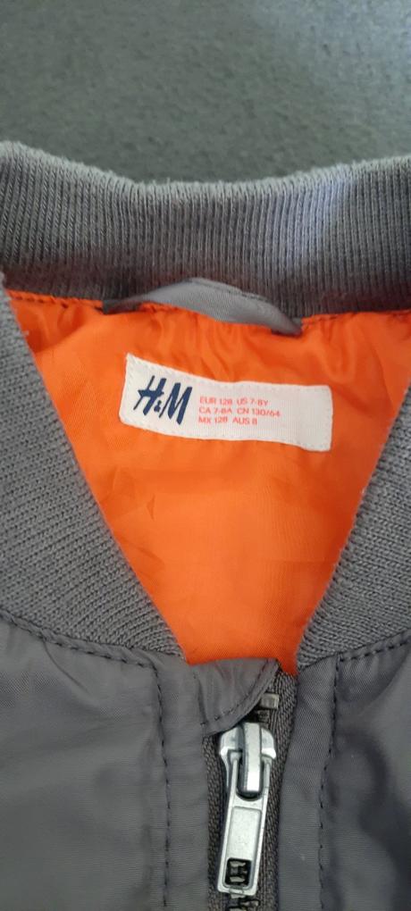 Chlapecká bunda velikost 7-8let(128cm) značky h&m, h&m,128