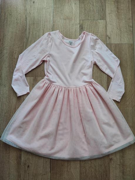 Světle růžové šaty, carter's,140