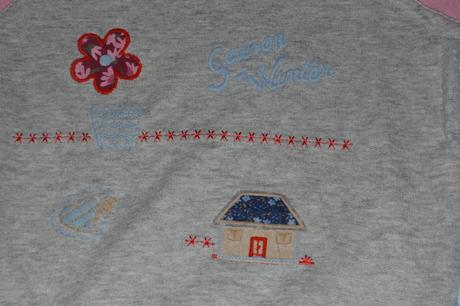 Bavlněná mikina, mikinka, heboučká, 110