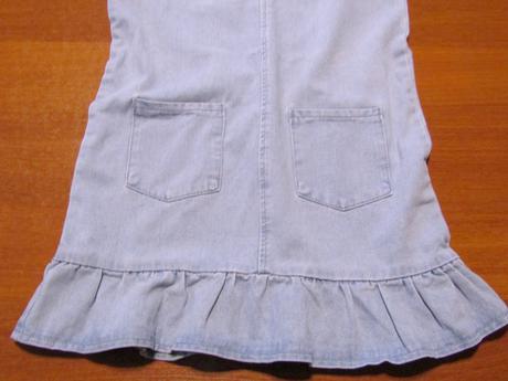 Dívčí džínové šatičky vel 140-146, george,146