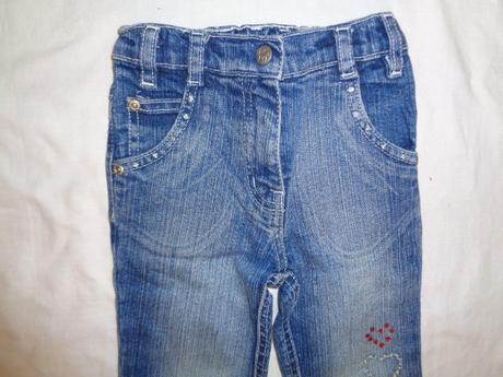 Super měkoučké elastické riflíky s minnie, c&a,92