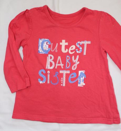 Ak48. malinové tričko 1-1,5 let, george,80