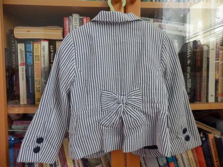 Pruhované sako zarakids,  vel.3-4 roky, 104