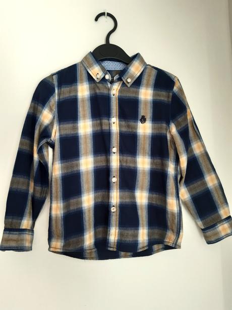 Kostkovaná košile, c&a,110