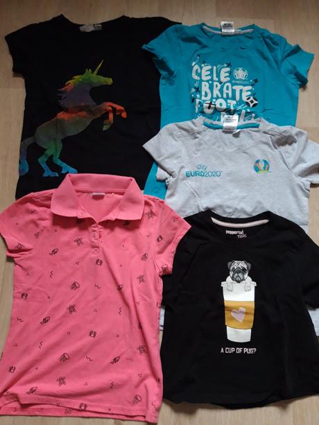 3x trika trička i jednotlivě, 146