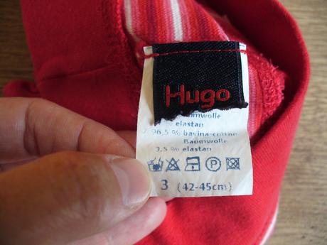 Čepice s výšivkou zn. hugo vel. 42 na 3 roky, 98