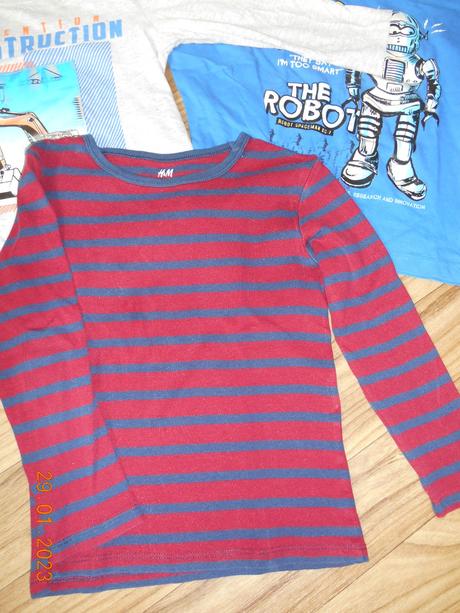 Chlapecká trika dl. rukáv, 110