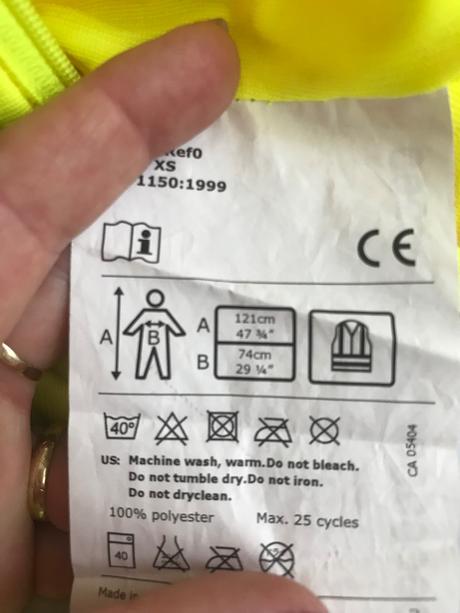 Vesta reflexní - v.cca 3/5 let, 