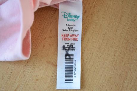 Tričko vel. 0 - 3 m, disney,62