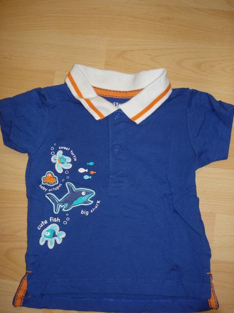 Tričko s límečkem, lupilu,62