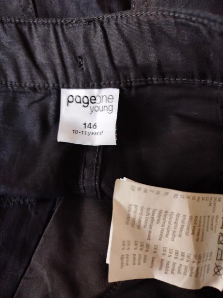 Kalhoty zn. page one young vel.146, 146