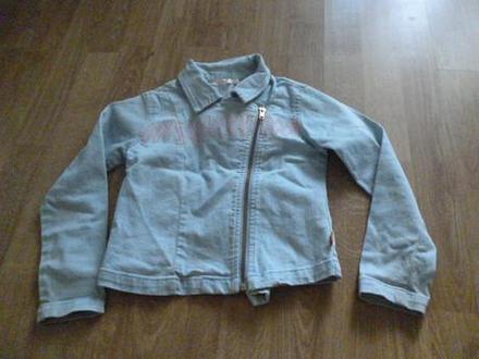 Elastická riflová bunda 6-7  l, 122