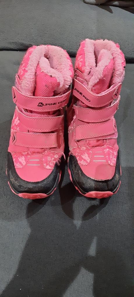 Dívčí zimní boty značky alpine pro, vel. 34., alpine pro,34