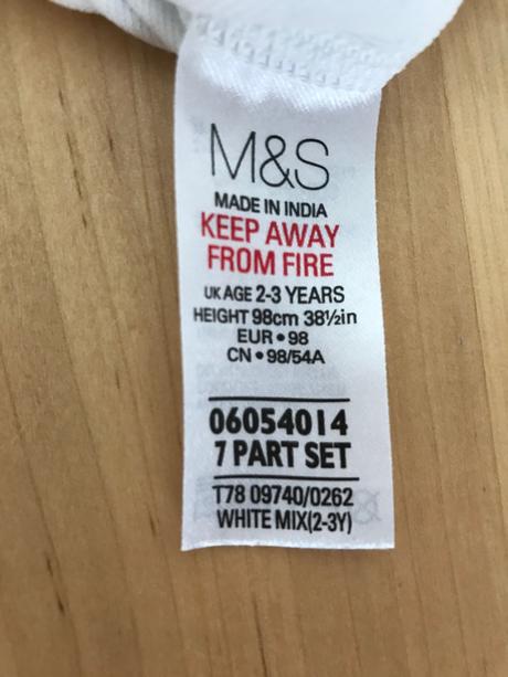 Bavlněné body marks & spencer, marks & spencer,98