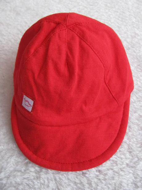 Bavlněná oboustranná červená kšiltovka, george,62