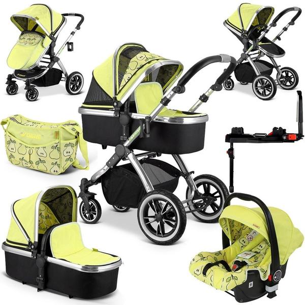 Kočárky i-Safe - Lil Friend Pram, iVogue Pear Luxury