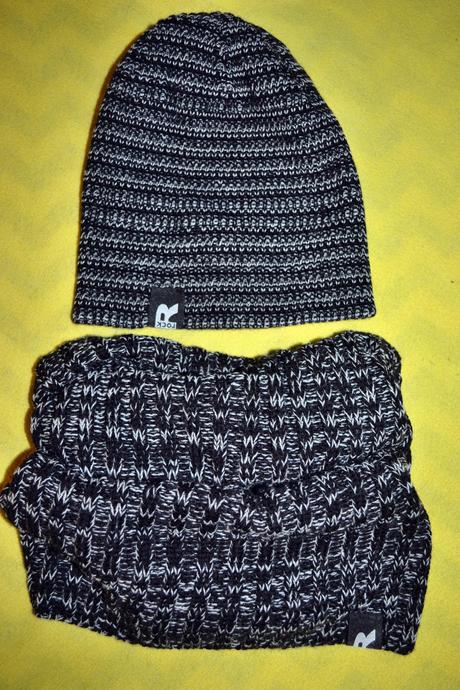 Zimní set,čepice a nákrčník vel.134-176, 134 - xs