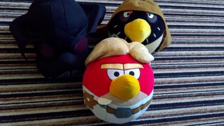 Plyšáci . angrybirds, 