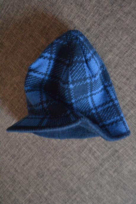 Kostkovaná čepice s kšiltem 98 - 128, dopodopo,116