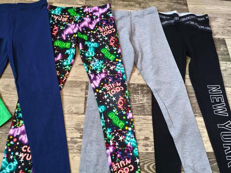 Legíny dívčí 4x vel.128-134, primark,128