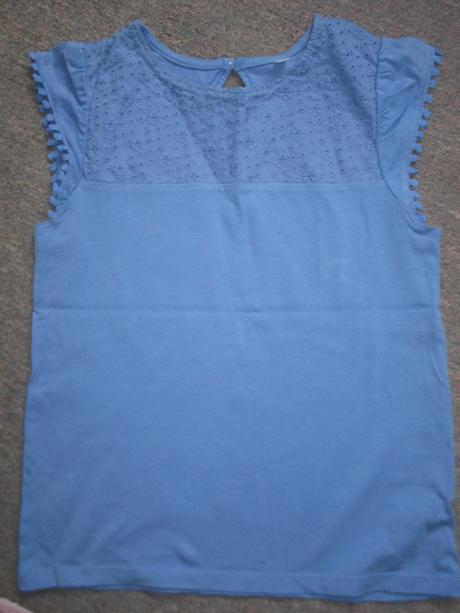 Tričko s výšivkou 134/140, palomino,134