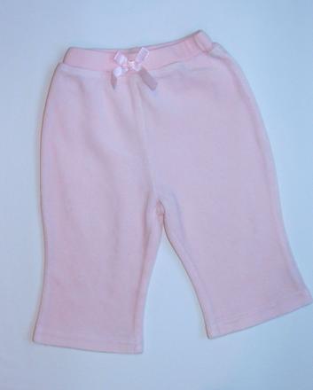 H747 sametkové dívčí tepláky vel. 68, disney,68