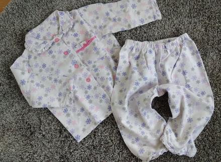 Bavlněné pyžamo / pyžamko s vločkami, early days,92