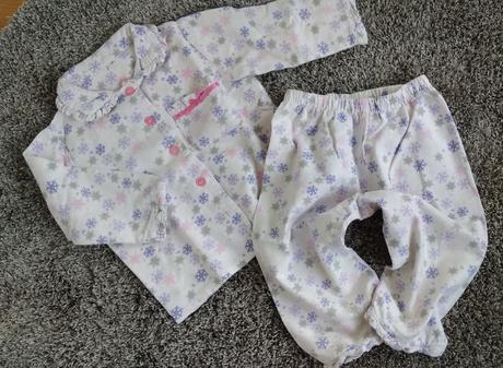 Bavlněné pyžamo / pyžamko s vločkami, early days,92