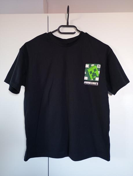 Minecraft triko dvojitý potisk, sinsay,146