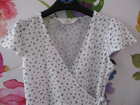 Letní zavinovací viskozové šaty h&m, h&m,152