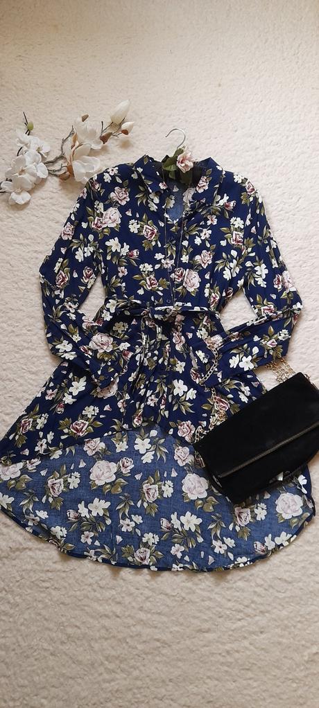 Fisherfield květovaná peplum viskózová halenka, gate,38