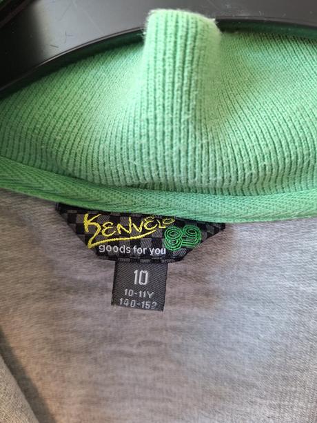 Mikina na zip vel. 140 / 152, kenvelo,140