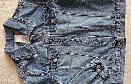 Dětská džínová bunda, bundička, vel.116, unlimited, 116