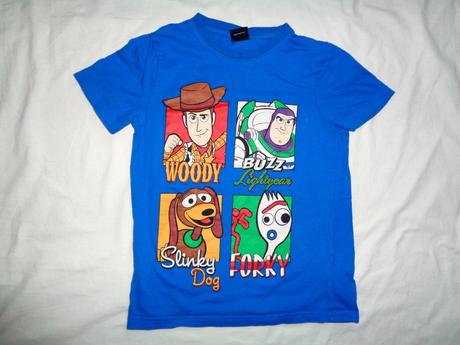 Krásné modré tričko toy story, disney,134