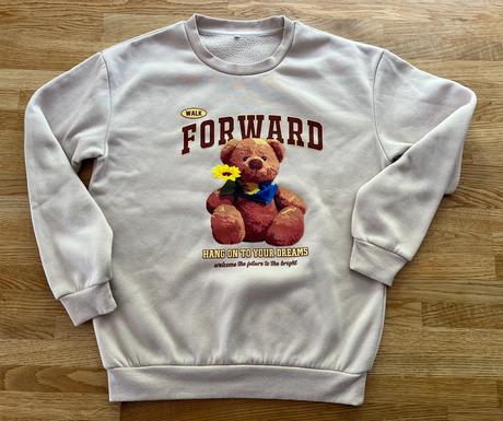 Mikina s medvěděm shein vel. s, s